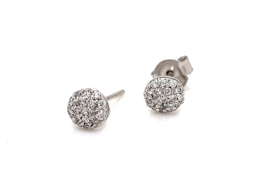 Diamond small stud earrings