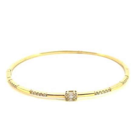 18KYG Danty stacking bangle