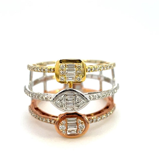 Tri Color Ring
