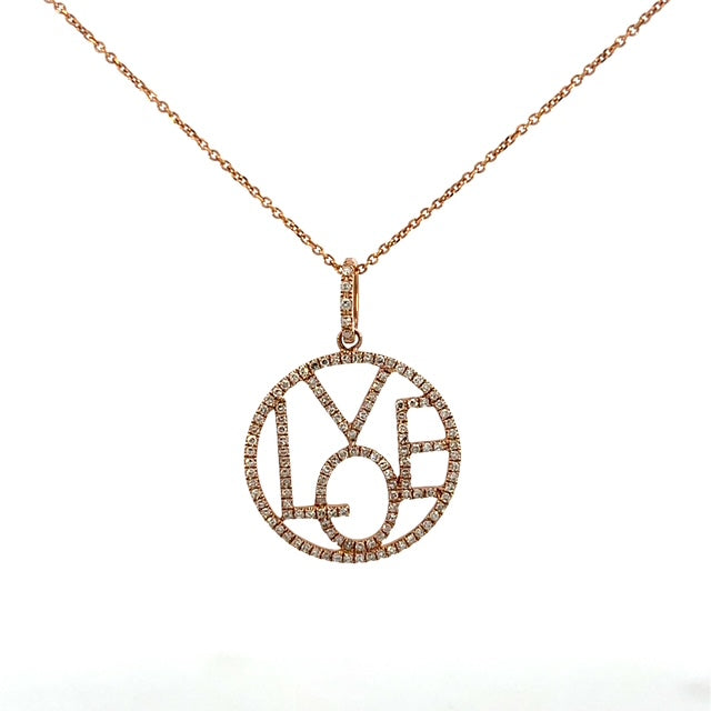 LOVE Pendant Necklace