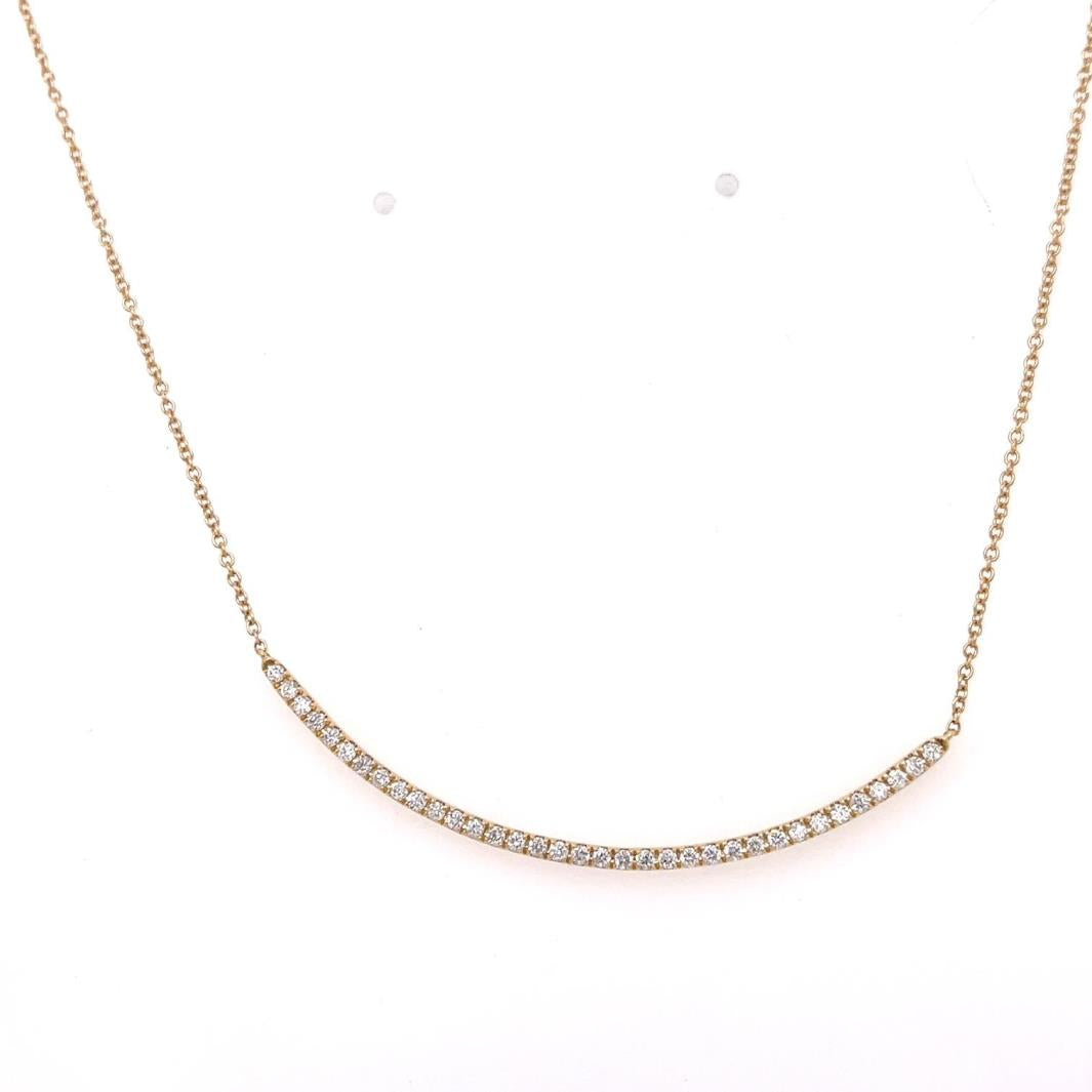 Simple bar necklace!