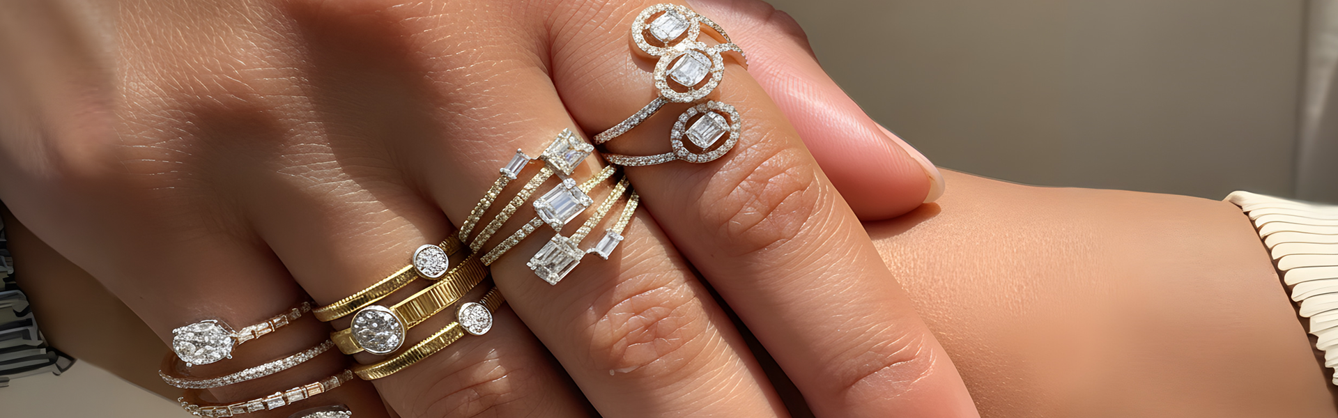 Gold & Diamond Rings