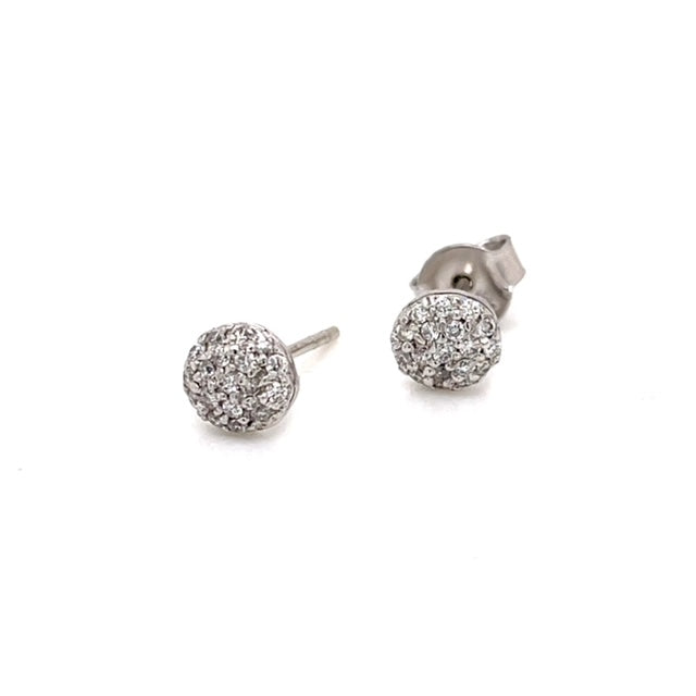 Diamond small stud earrings