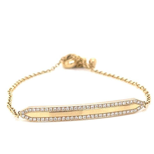 Yellow Gold Diamond Bracelet