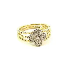 Flower Gold Everyday Ring