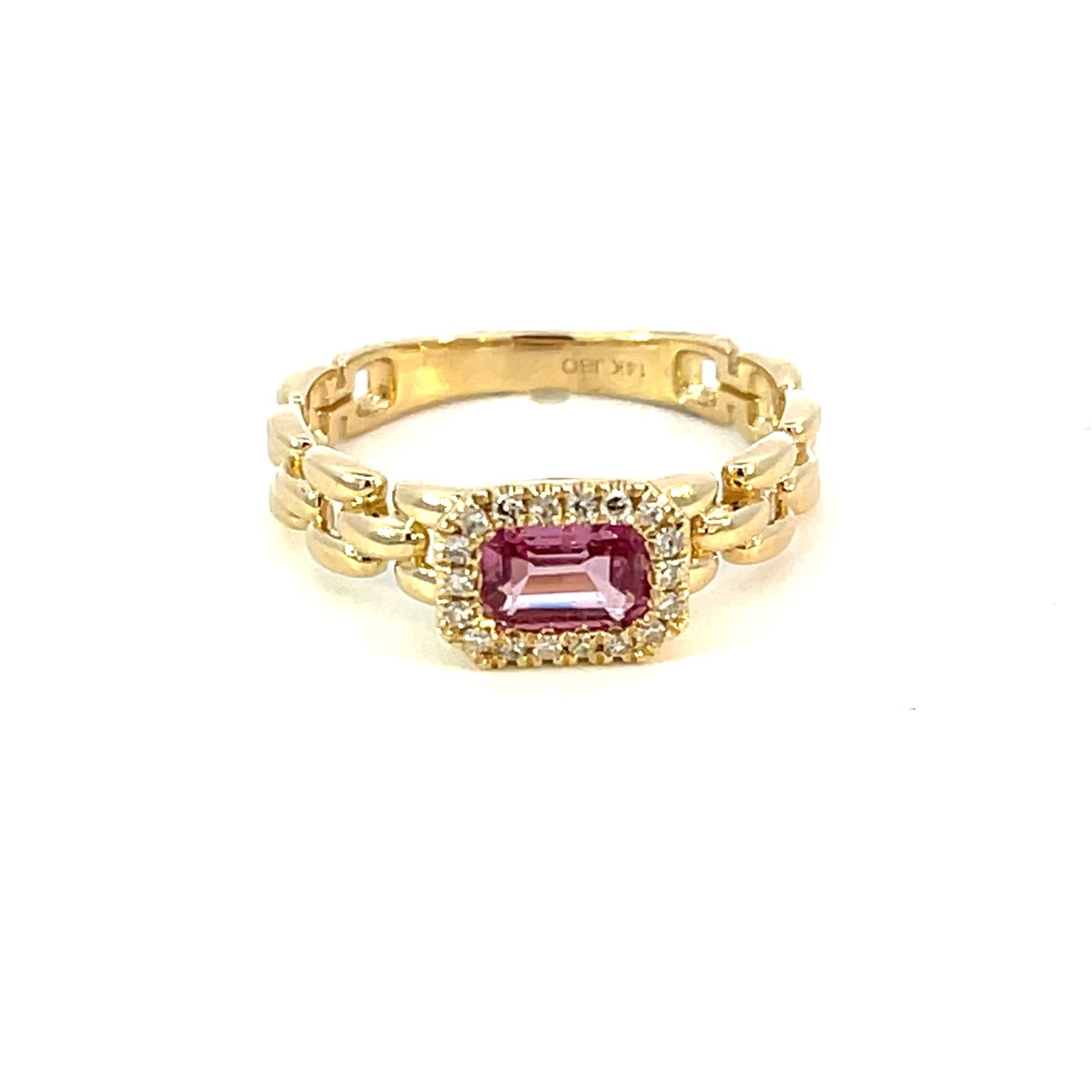 Pink Sapphire Danty Ring