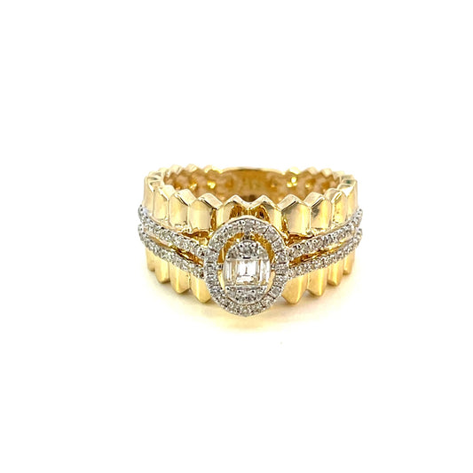 Flute Fashion Diamond Ring