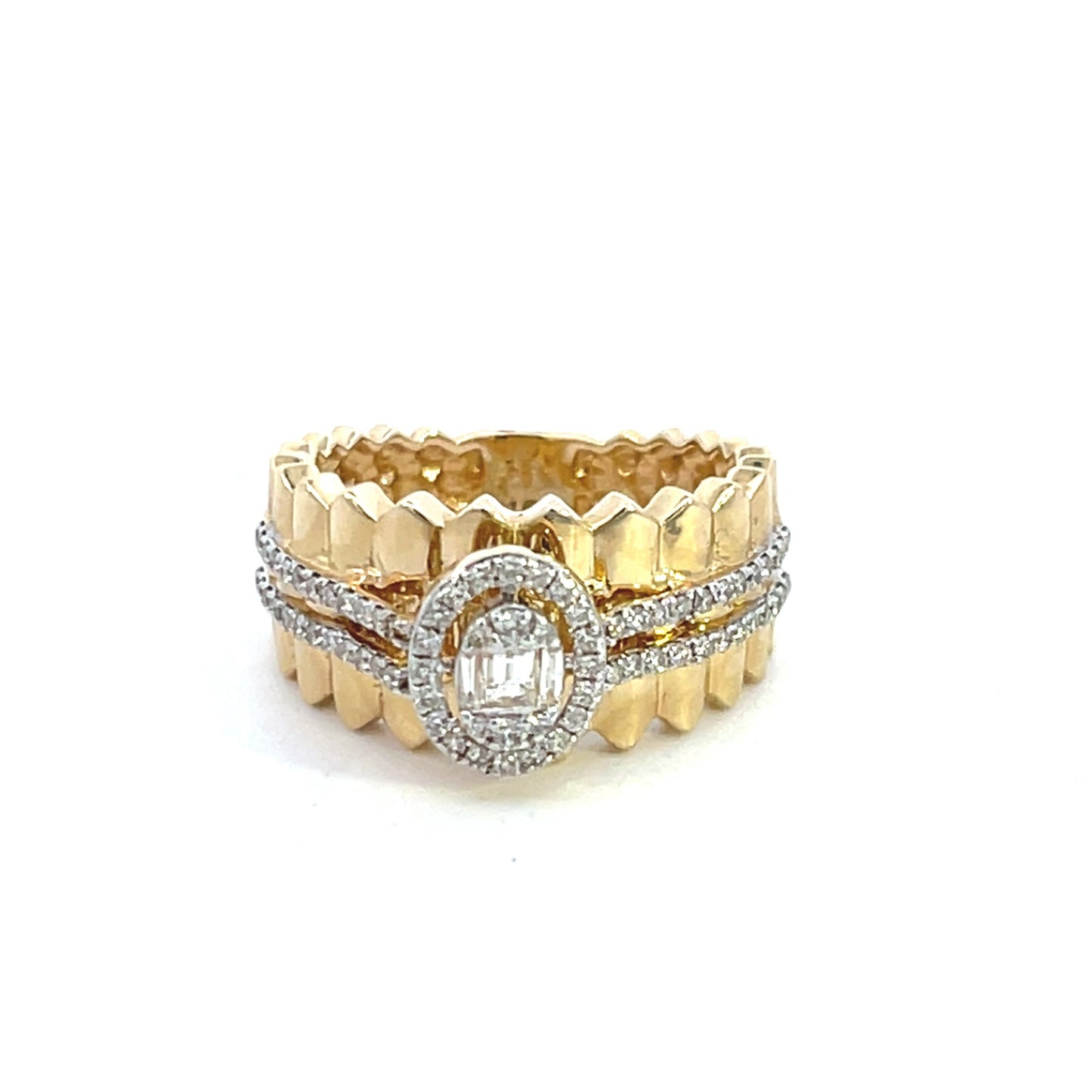 Flute Fashion Diamond Ring