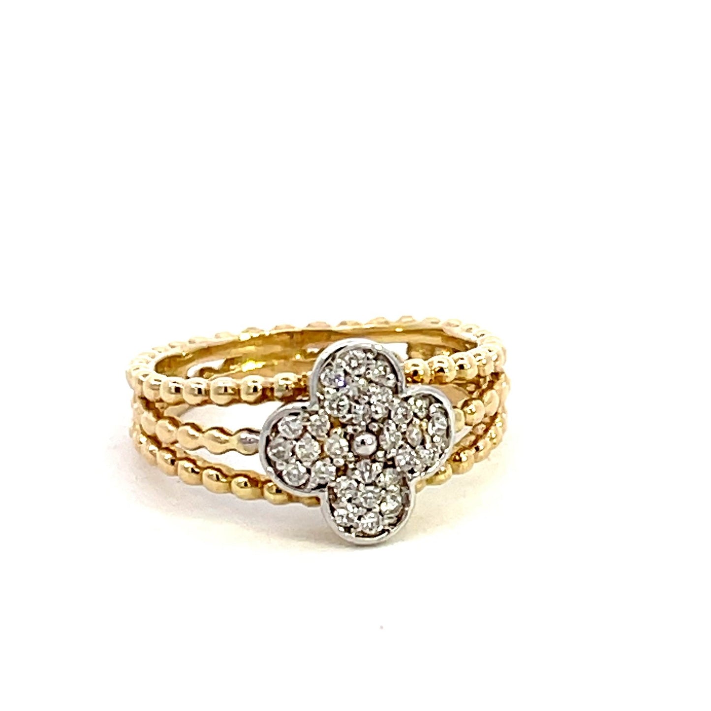 Flower Gold Everyday Ring