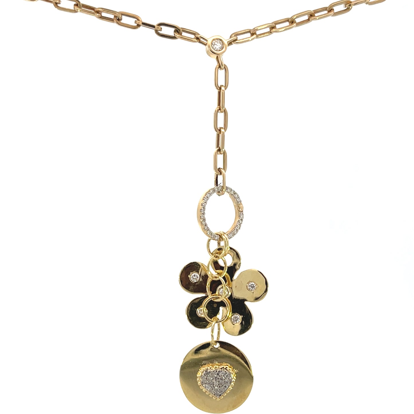 14KYG ROUND GOLD VAN CLEEF NECKLACE