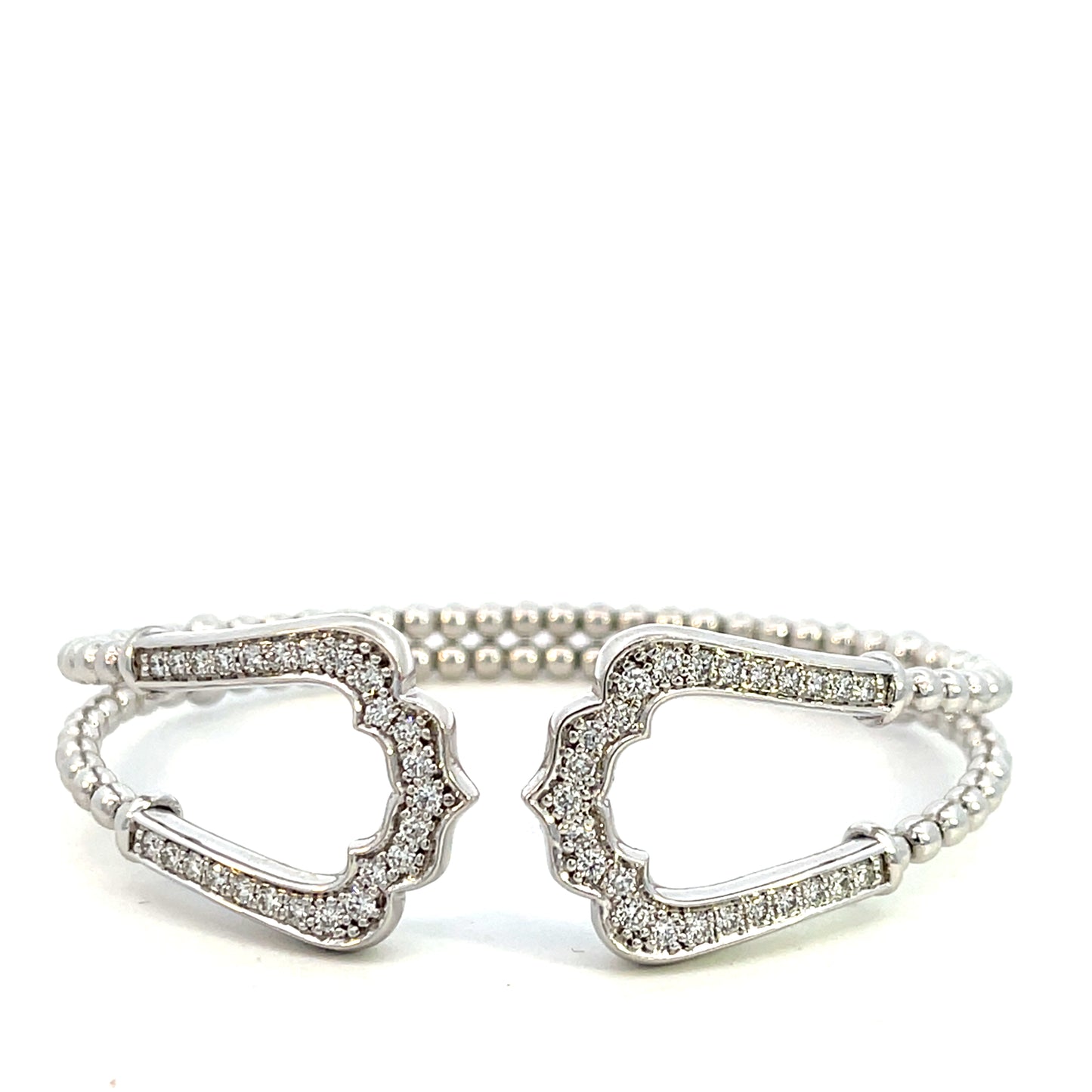 14K White Gold Bracelet