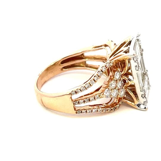 EMERALRD STATEMENT FASHION RING