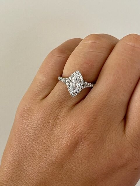 Diamonds may be a girl's best friend but we think this ring is perfect for your sweetheart.