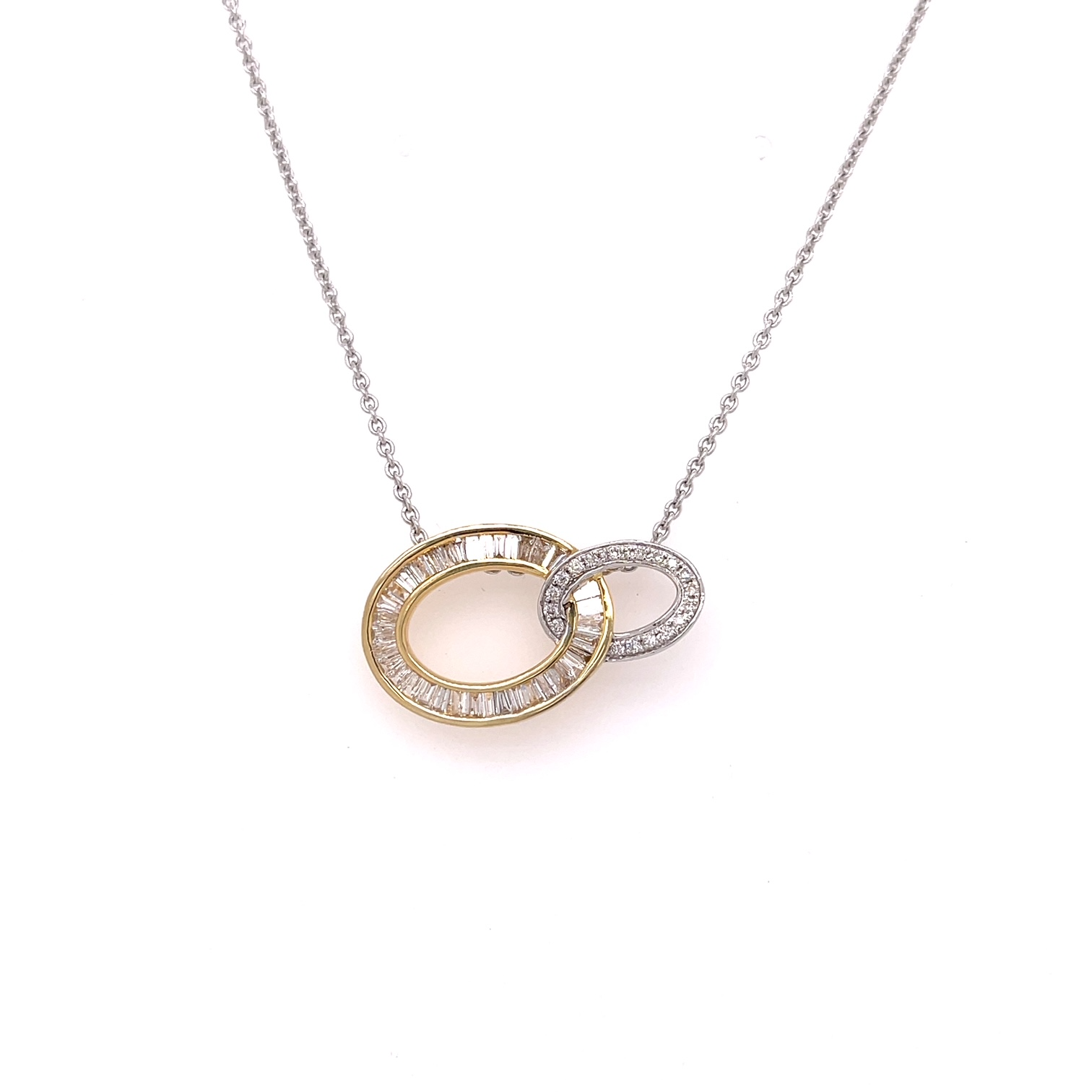 Add a bit of asymmetrical charm to your life with this lovely necklace!